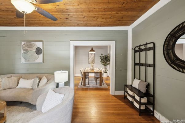 Dining room, Interior, Living room, Wooden Ceilings, Wood Texture Flooring