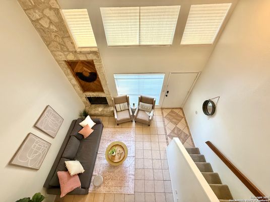 Fireplace, Interior, Living room, Stone Walls