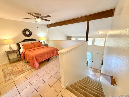 Bedroom, Interior, Wooden Beams