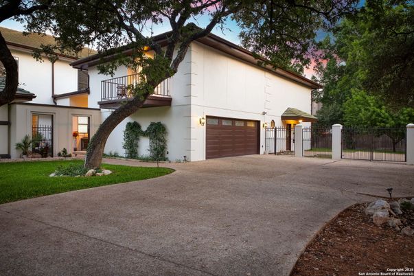 Attached, Backyard, Exterior, Facade, Spanish Mediterranean