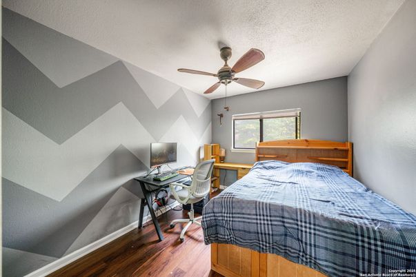 Bedroom, Home Office, Interior, Wood Texture Flooring