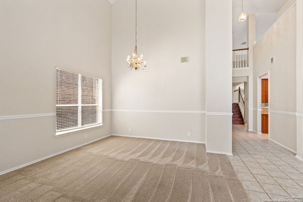 Chandelier, Empty room, Interior, Pendant Lights
