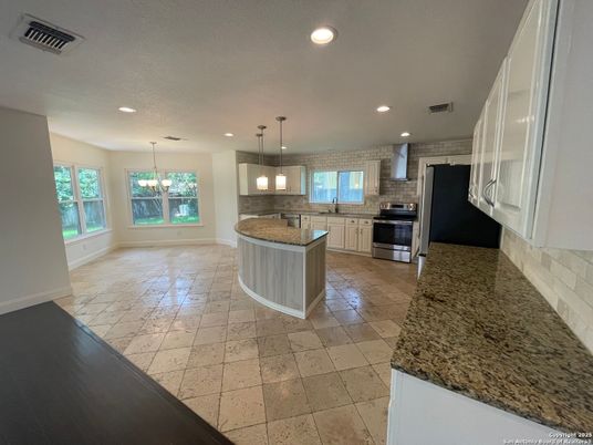 Interior, Kitchen, Pendant Lights, Recessed Lighting