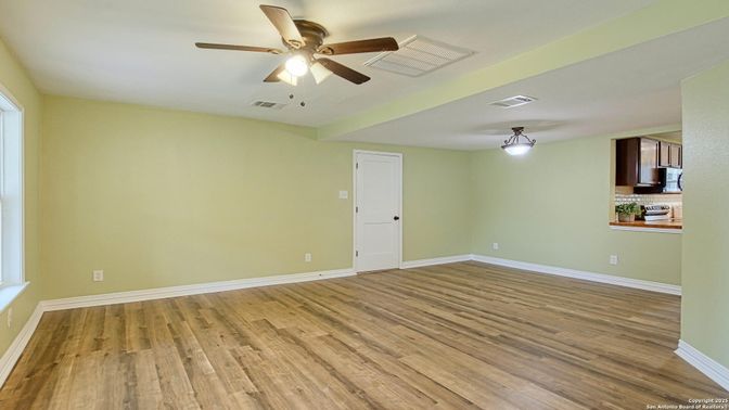 Empty room, Interior, Wood Texture Flooring