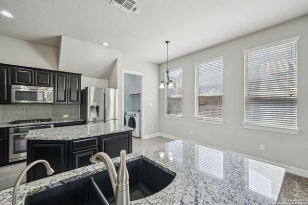 Interior, Kitchen, Pendant Lights, Recessed Lighting
