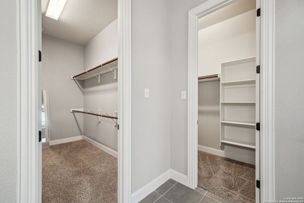 Interior, Walk-in Closets