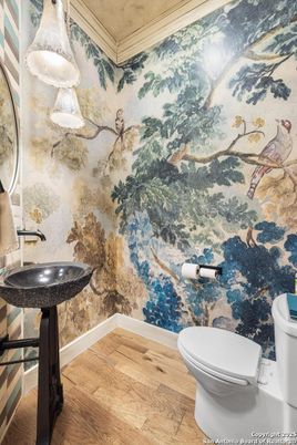 Bathroom, Interior, Wood Texture Flooring