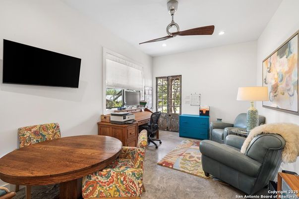 Home Office, Interior, Recessed Lighting