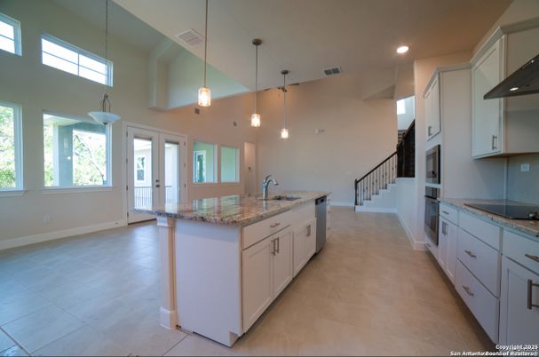 Interior, Kitchen, Pendant Lights, Recessed Lighting