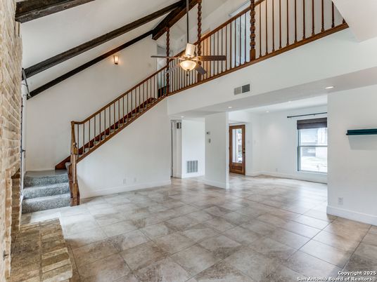 Interior, Recessed Lighting, Wooden Beams
