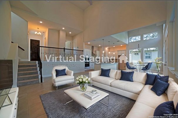 Dining room, Interior, Kitchen, Living room, Pendant Lights, Recessed Lighting