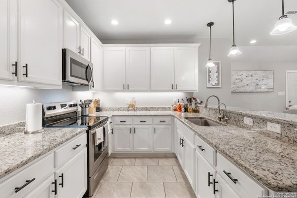 Interior, Kitchen, Pendant Lights, Recessed Lighting