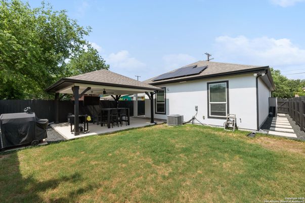 Backyard, Exterior, Solar Panels