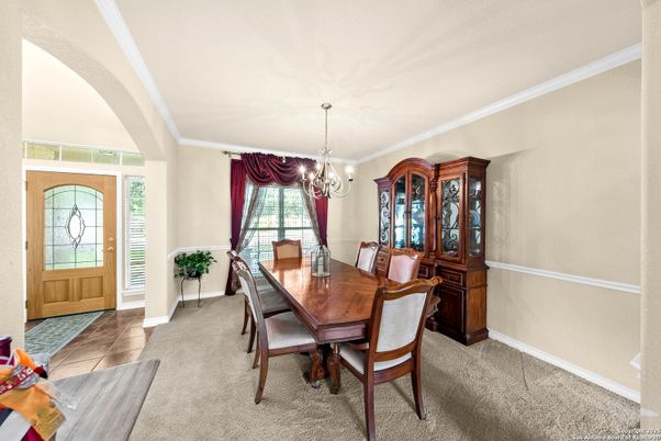 Chandelier, Dining room, Interior
