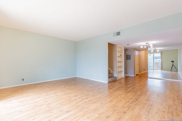 Empty room, Interior, Wood Texture Flooring