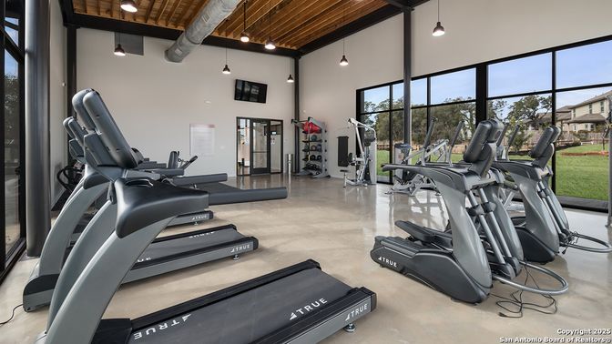 Fitness Equipment, Gym, Interior