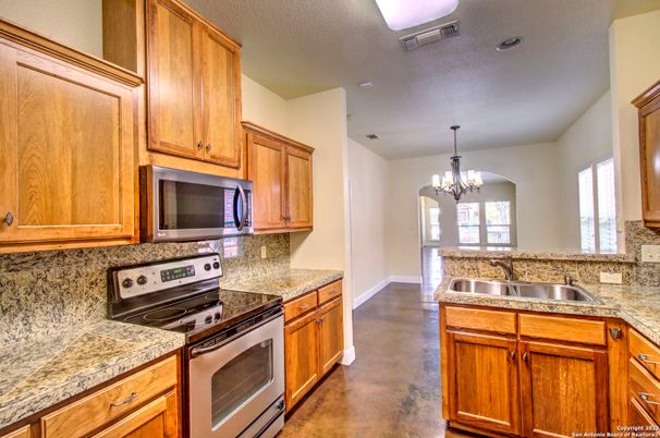 Chandelier, Interior, Kitchen, Recessed Lighting