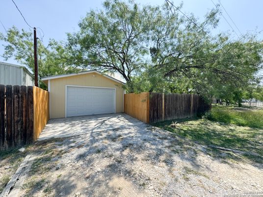 Backyard, Detached Garage, Exterior