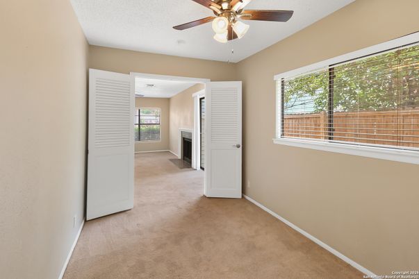 Empty room, Fireplace, Interior