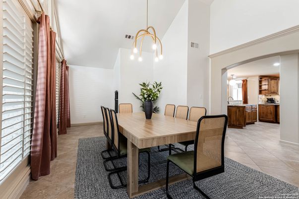 Dining room, Interior, Kitchen, Pendant Lights