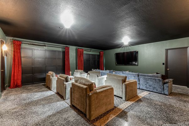 Interior, Projection Screen, Theatre Room