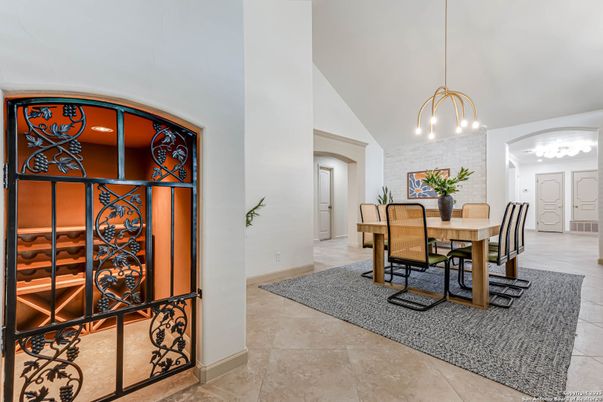 Dining room, Interior, Pendant Lights