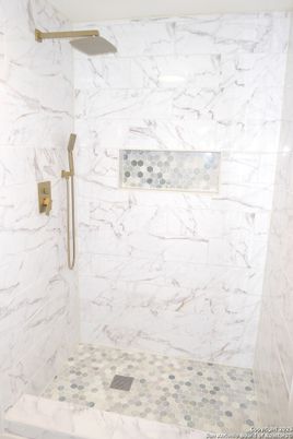 Bathroom, Interior, Marble Walls