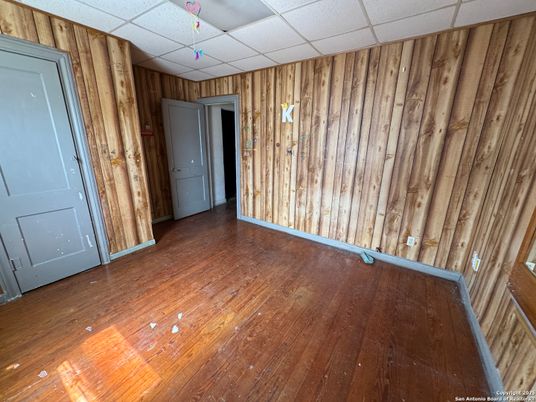 Empty room, Interior, Wood Texture Flooring, Wooden Walls