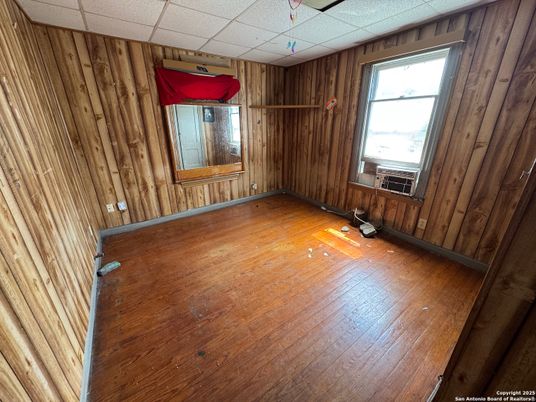 Empty room, Interior, Wood Texture Flooring, Wooden Walls