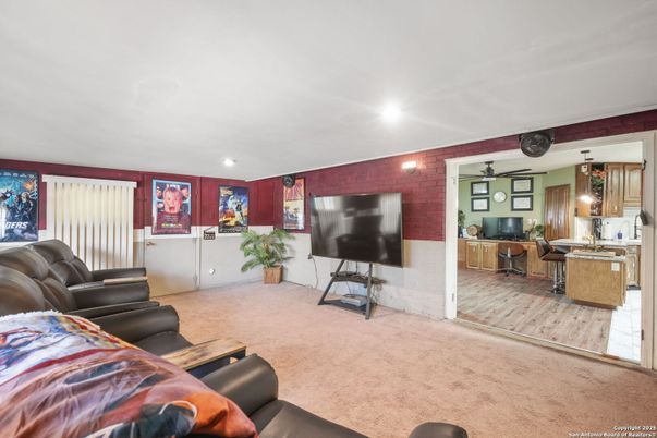 Home Theatre Room, Interior, Kitchen, Recessed Lighting