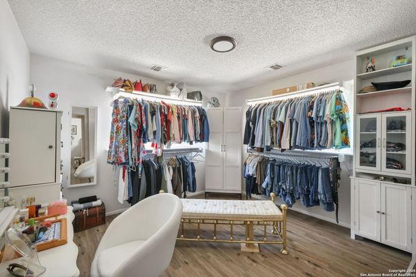Interior, Walk-in Closets, Wood Texture Flooring