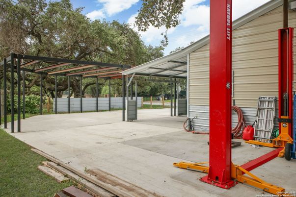 Backyard, Detached Garage, Exterior