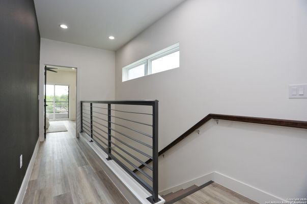 Interior, Recessed Lighting, Wood Texture Flooring