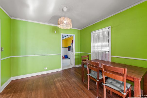 Dining room, Interior, Wood Texture Flooring