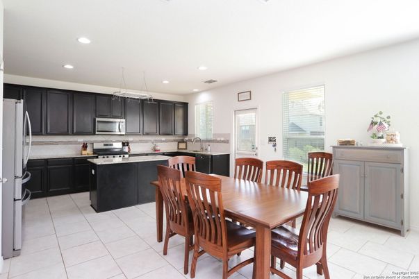 Dining room, Interior, Kitchen, Pendant Lights, Recessed Lighting