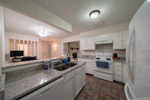 Interior, Kitchen, Stone Walls