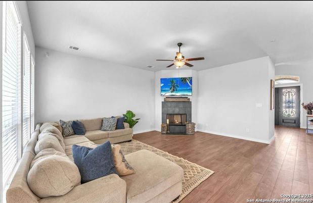 Fireplace, Interior, Living room, Wood Texture Flooring