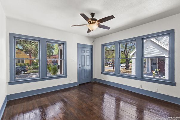 Empty room, Interior, Wood Texture Flooring