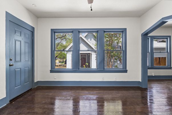 Empty room, Interior, Wood Texture Flooring