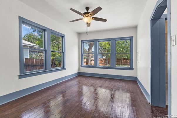 Empty room, Interior, Wood Texture Flooring