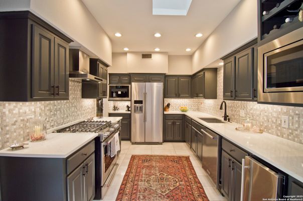Interior, Kitchen, Recessed Lighting, Stainless Steel Appliances