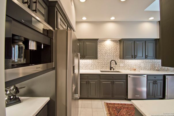 Interior, Kitchen, Recessed Lighting, Stainless Steel Appliances