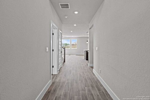 Interior, Recessed Lighting, Wood Texture Flooring