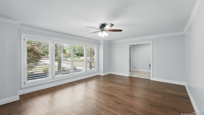 Empty room, Interior, Wood Texture Flooring