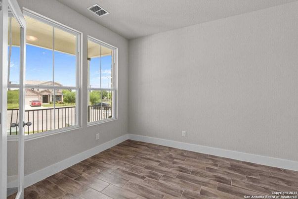 Empty room, Interior, Wood Texture Flooring