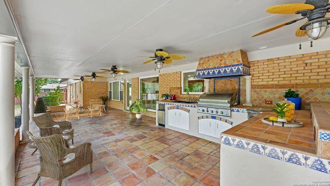 Interior, Stone Walls