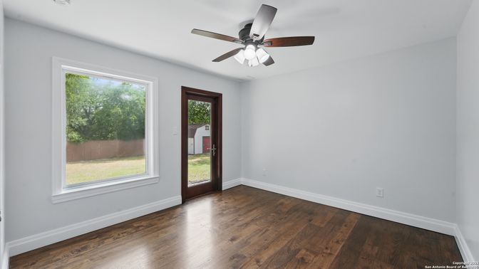 Empty room, Interior, Wood Texture Flooring