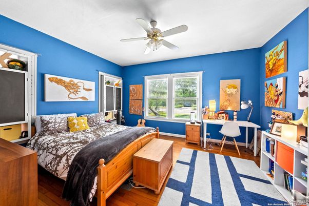 Bedroom, Home Office, Interior, Wood Texture Flooring