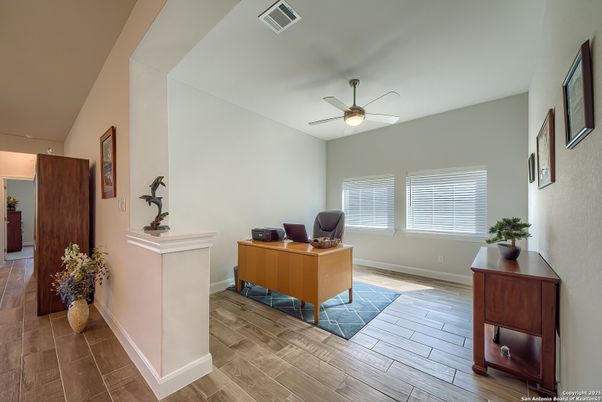 Home Office, Interior, Wood Texture Flooring