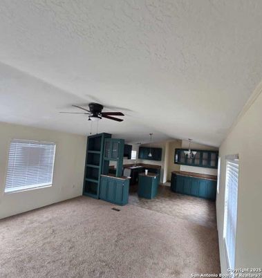 Empty room, Interior, Kitchen, Pendant Lights